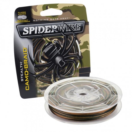 SCS8C-300 SPW STLTH 8LB 300YD CAMO SPIDERWIRE