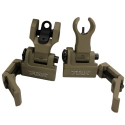 45 Degree Offset M4/Dioptic Rr StSet FDE TROY-INDUSTRIES