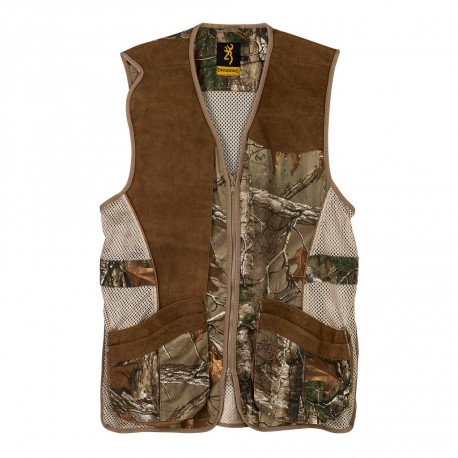Vest,Crossover Rtx/Lthr,S BROWNING