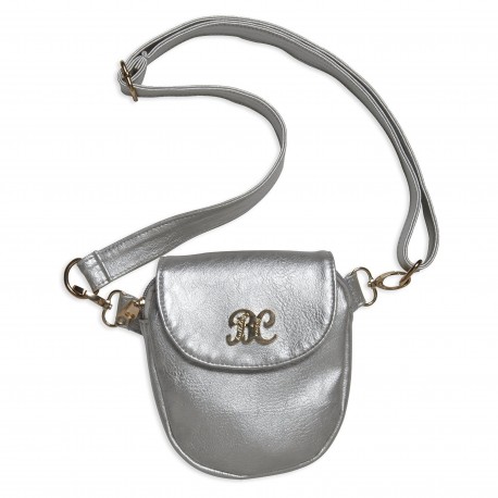 Trilogy Purse Metallic Silver/Silver BULLDOG-CASES