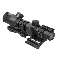 Octagon Socpe 1.1-4X20/P4 Sniper/Grn Lens NCSTAR