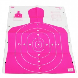 Eze-Scorer 23"x35" BC27 Pink Paper-100 BIRCHWOOD-CASEY
