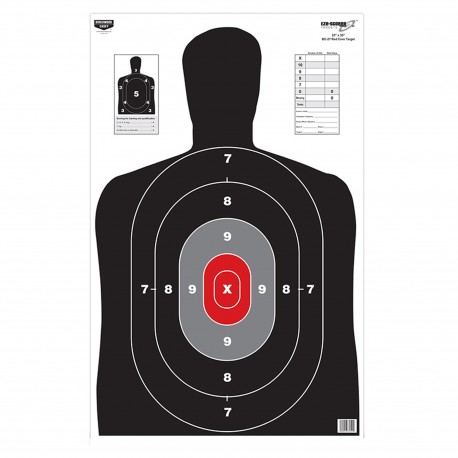 Eze-Scorer 23"x35" BC27 Red Core Ppr- 100 BIRCHWOOD-CASEY