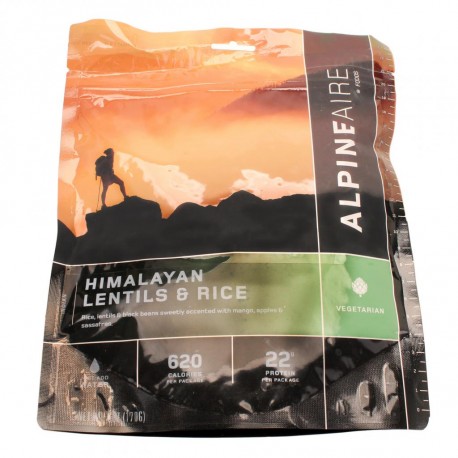 Himalayan Lentils & Rice Serves 2 ALPINE-AIRE-FOODS