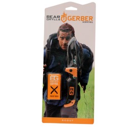 BG Survival Series Scout, Drop Point, Blk GERBER-BLADES