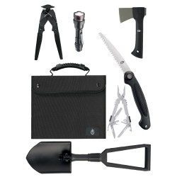 Offroad Survival Kit/SUV Kit,Blk Ny Case GERBER-BLADES