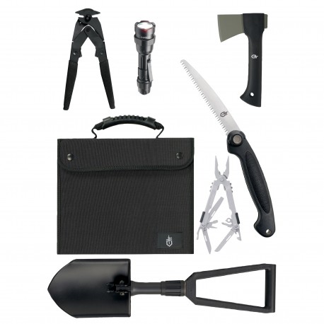 Offroad Survival Kit/SUV Kit,Blk Ny Case GERBER-BLADES