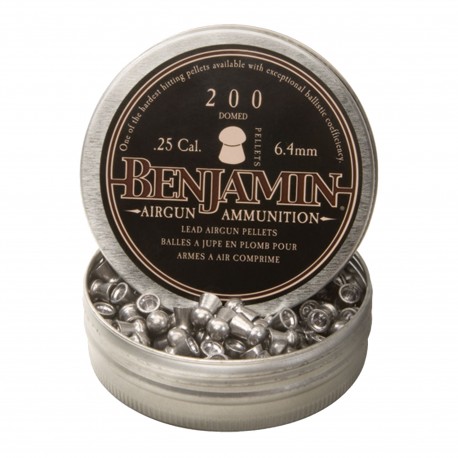 Domed Pellets .25 27.9gr /200 BENJAMIN-SHERIDAN