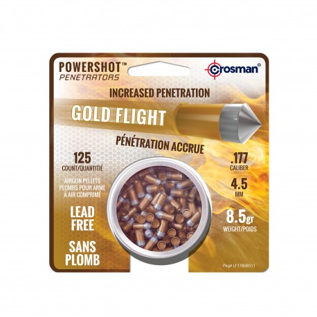 PowershotFastFlghtPntrtrs .177 8.5gr /125 CROSMAN