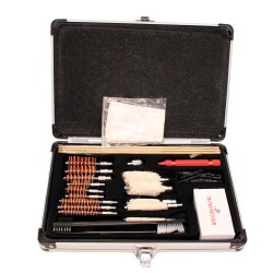 Winchester 30 pc Univsl AL Case AL Handle WINCHESTER-CLEANING-KITS