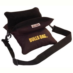 Field Black Polyester/Suede Bag w/CS(10") BULLS-BAG-UNCLE-BUDS