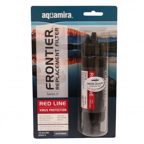 FrontierReplacementBottleFilterRED-II-120 AQUAMIRA