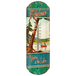 Relax You're At The Lake Thermometer RIVERS-EDGE-PRODUCTS