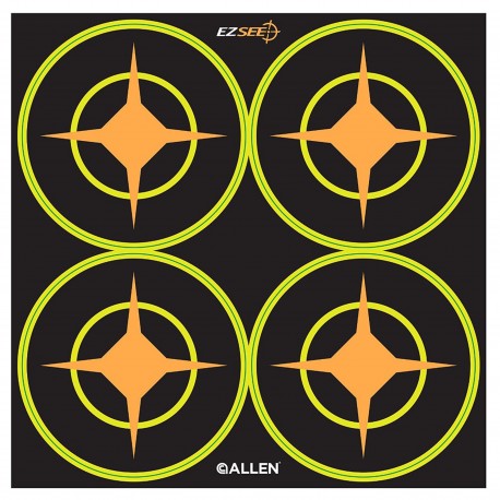 EZ See Adhesive Aiming Dots (4/sheet),12 ALLEN-CASES