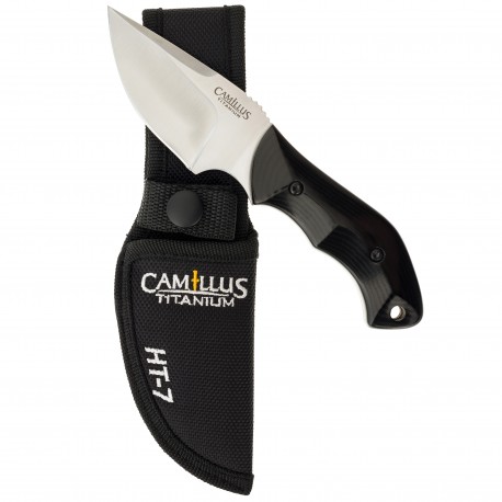 Camillus HT-7 Fixed Blade Knife, Sheath CAMILLUS-CUTLERY-COMPANY