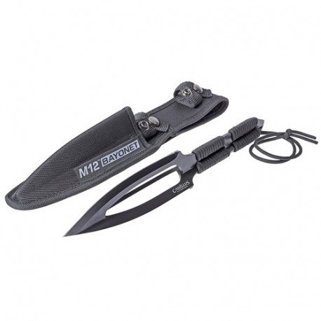 Camillus M12 Titanium Bonded Bayonet,Shth CAMILLUS-CUTLERY-COMPANY