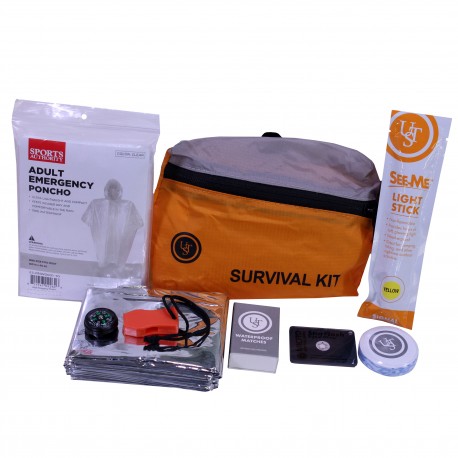 FeatherLite Survival Kit 1.0, Orange ULTIMATE-SURVIVAL-TECHNOLOGIES