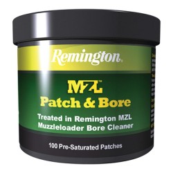 MZL Patch & Bore,100 count patches REMINGTON-ACCESSORIES