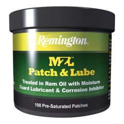 MZL Patch & Lube,100 count patches REMINGTON-ACCESSORIES