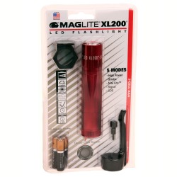 3-Cell LED Tactical Blister Pack ,Red MAGLITE