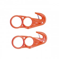 Lightweight Razor Gut Hook (twin pk),Orng G-OUTDOORS