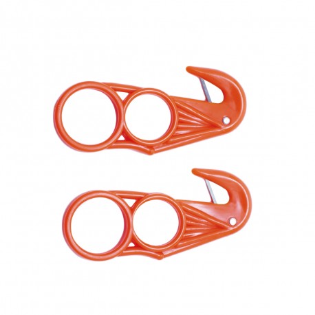 Lightweight Razor Gut Hook (twin pk),Orng G-OUTDOORS