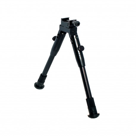 Shooter's Rubber Feet Bipod,Ht 8.7"-10.6" LEAPERS-INC