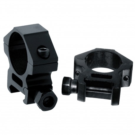 1"/2PCs LowPro Picatinny/Weaver, Compact LEAPERS-INC