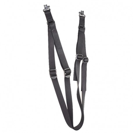 72"x1.25" Nylon Web Backpack Sling-Blk GROVTEC-US