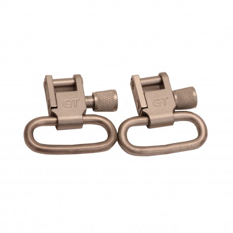 Pair 1" Locking Swivels-Nickel plated GROVTEC-US