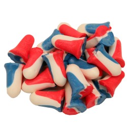 USA Shooters Earplugs,10pr red/white/blue HOWARD-LEIGHT