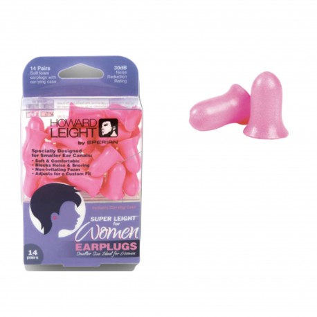 Super Leight for Women earplugs - 14 pr HOWARD-LEIGHT