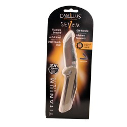 Camillus Sevens 7" Titanium, Desert Tan CAMILLUS-CUTLERY-COMPANY