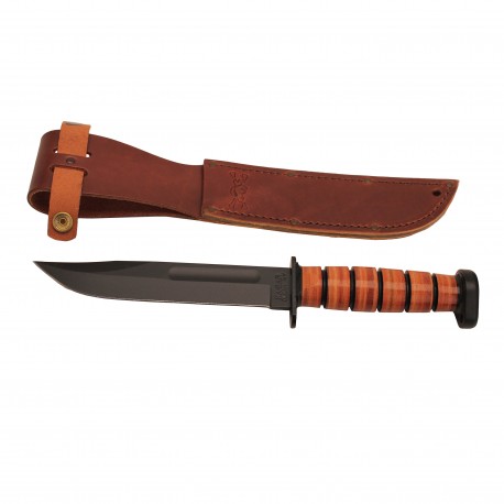 Dog's Head Utility Knife w/Sheath KA-BAR