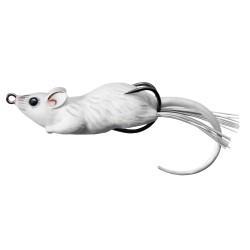 Field Mouse Hollow Body,white/white,2/O LIVETARGET-LURES