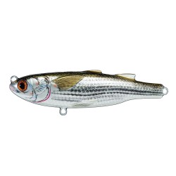 Mullet Twitchbait,silver/brown,4 LIVETARGET-LURES