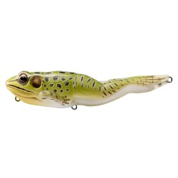 Frog Walking Bait,green/yellow,2 LIVETARGET-LURES
