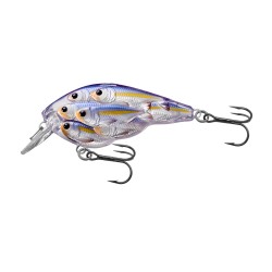 Yearling BB Squarebill,pearl/violt shad,4 LIVETARGET-LURES
