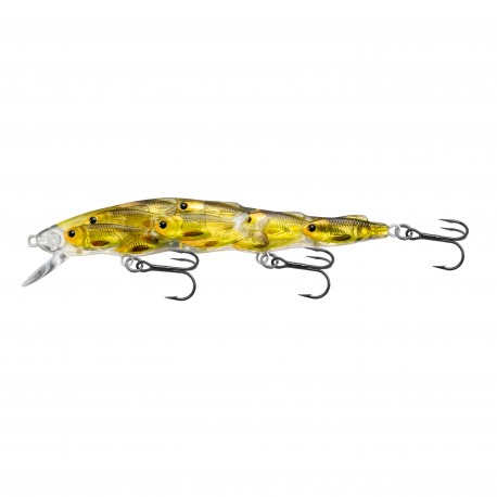 Yearling Baitball Jerkbait,gold/black,6 LIVETARGET-LURES