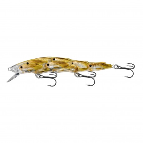 Yearling BB Jerkbait,pearl/olive shad,6 LIVETARGET-LURES