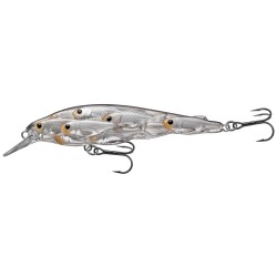 Yearling Baitball Jerkbait,pearl/nturl,4 LIVETARGET-LURES