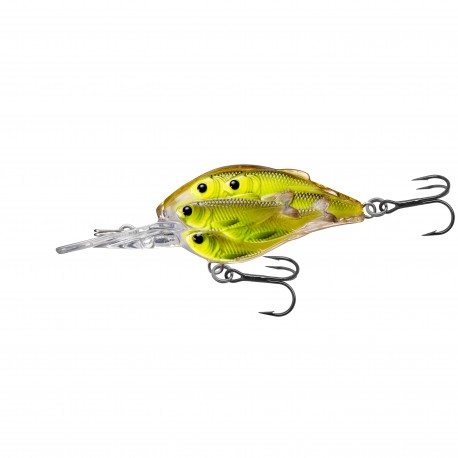 Yearling BB Crankbait,chartreuse/Blk,6 LIVETARGET-LURES