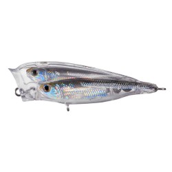 GM Juvenile Baitball Popper,slvr/smoke,6 LIVETARGET-LURES