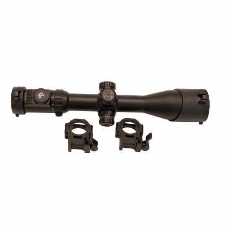 2-16X44 30mm Multi-range Scope, QD Rings LEAPERS-INC