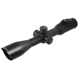 3-12X44 30mm Scope, Mil-dot, QD Rings LEAPERS-INC