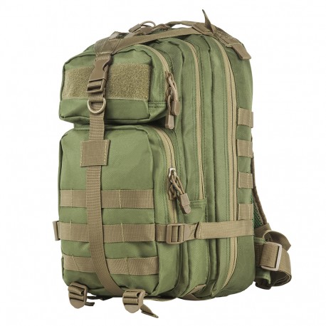 Vism Small Backpack/Green With Tan Trim NCSTAR