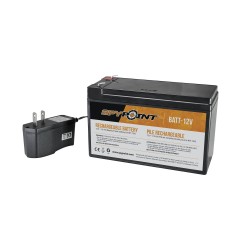 Rechargeable 12v Battery & Charger,Black SPY-POINT