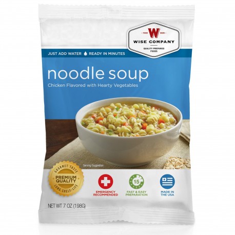 Chicken Noodle Soup (4 srv) WISE-FOODS