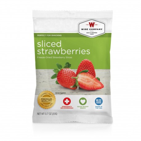 Strawberry Slices (4 srv) WISE-FOODS