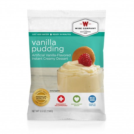 Vanilla Pudding  (4 srv) WISE-FOODS